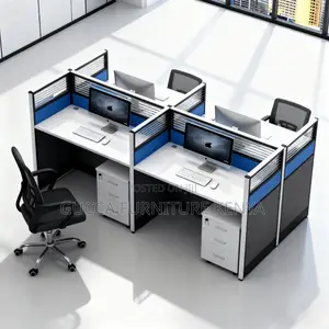 4-way Office Modular Office Workstation