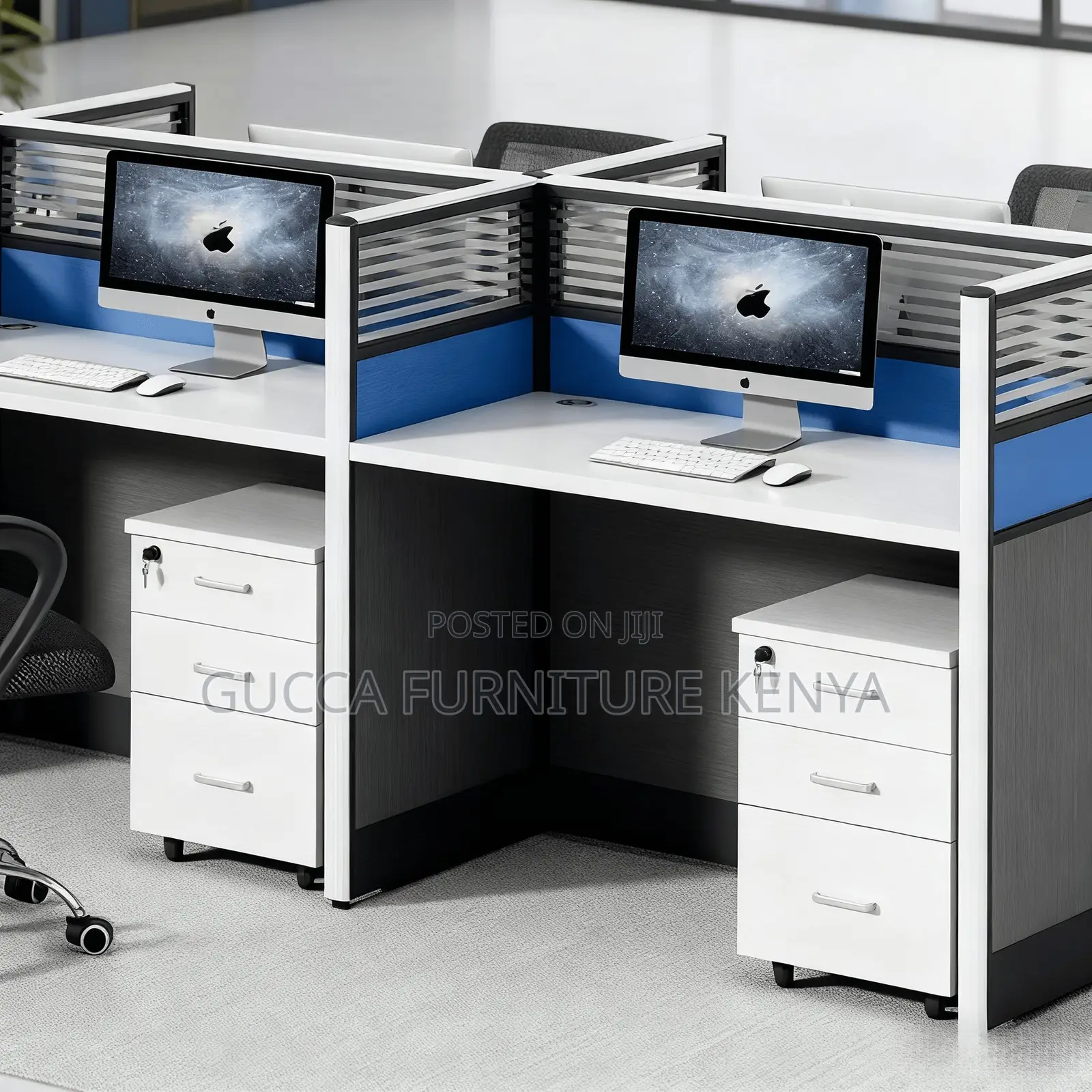 4-way Office Modular Office Workstation