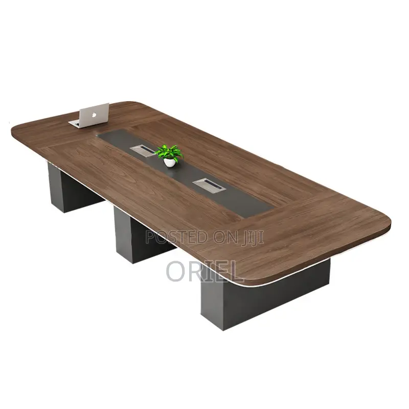 Office Conference Room Table : 2400mm Boardroom Table