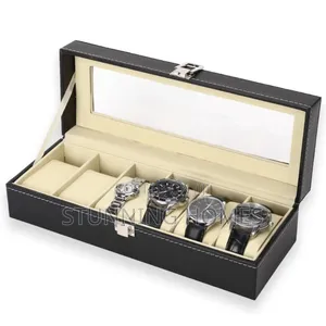 6 Grid Watches Organizer Box