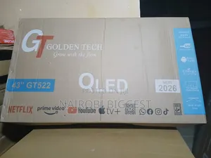 Golden Tech 43" Smart Qled Frameless Television