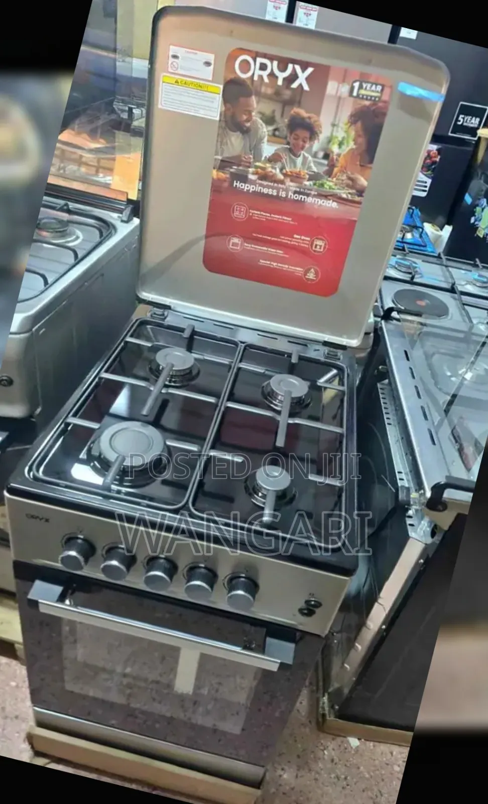 New Mika Oryx, 4burner in Stock