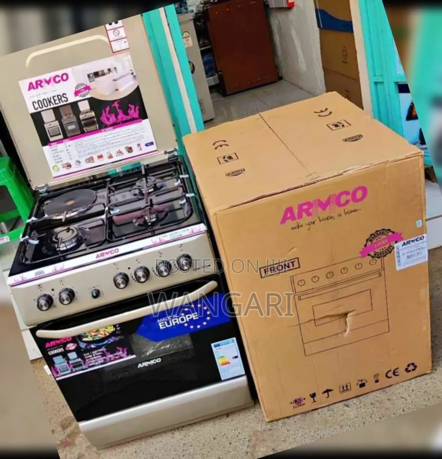 New Armco 60 by 60, 3+1 Electric Oven, in Shop