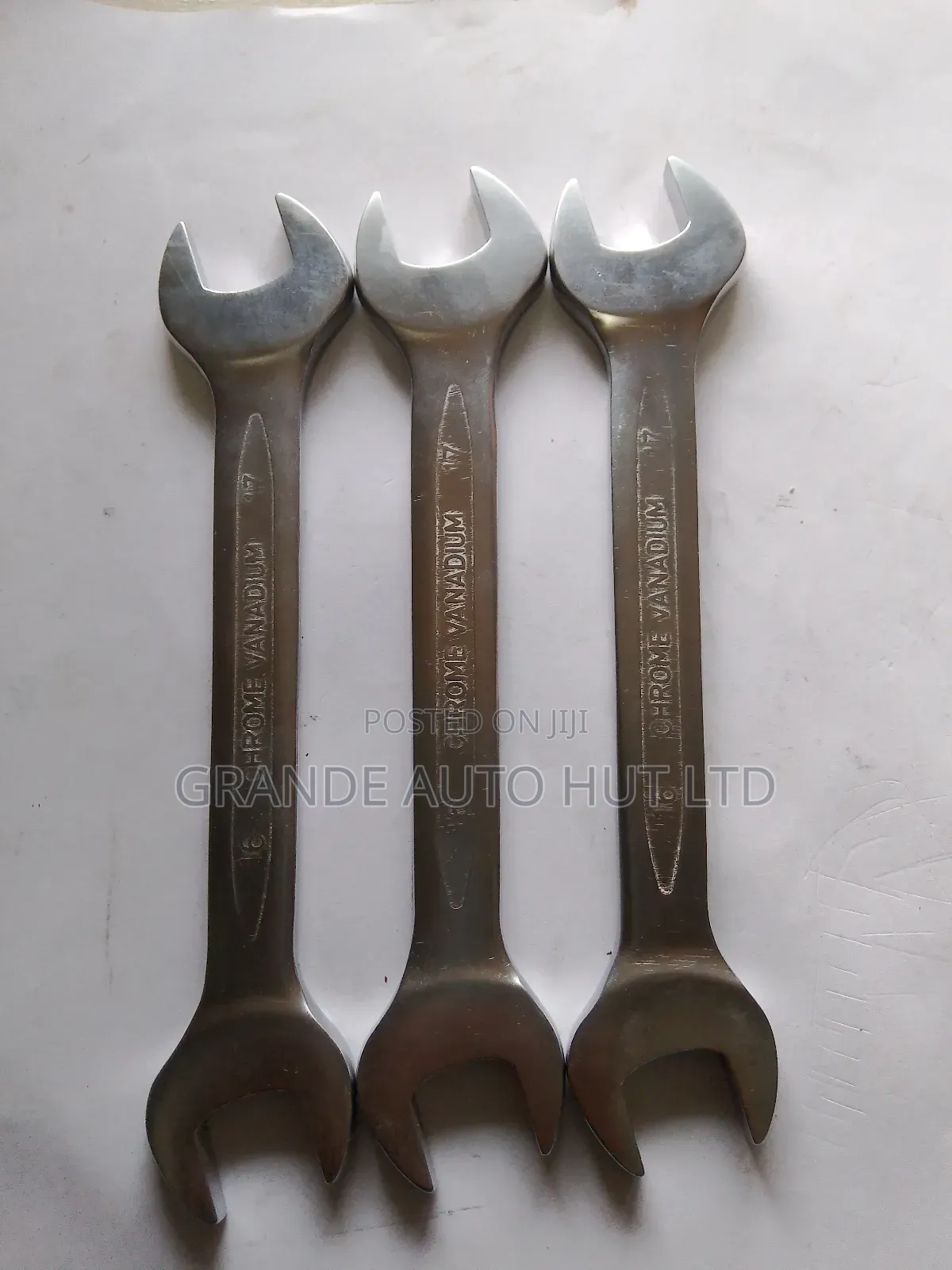 Chrome Vanadium Double Open-Ended Wrenches