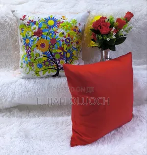 Flowered Themed Pillow
Cover