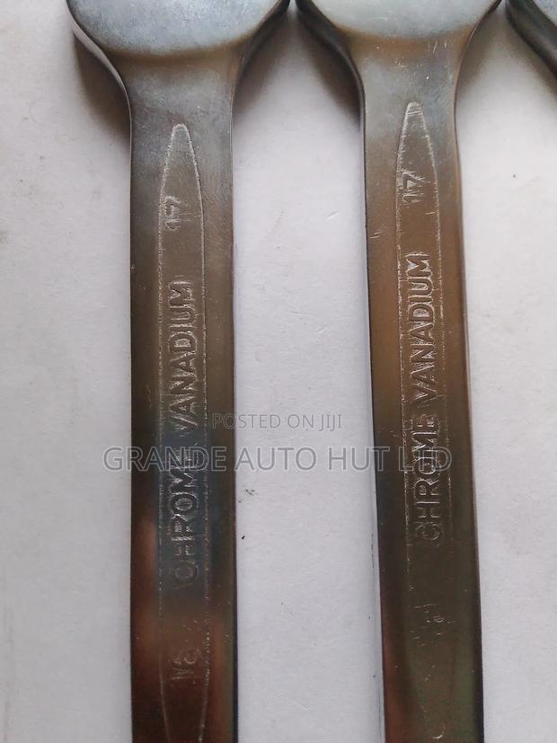 Chrome Vanadium Double Open-Ended Wrenches - thumbnail 2