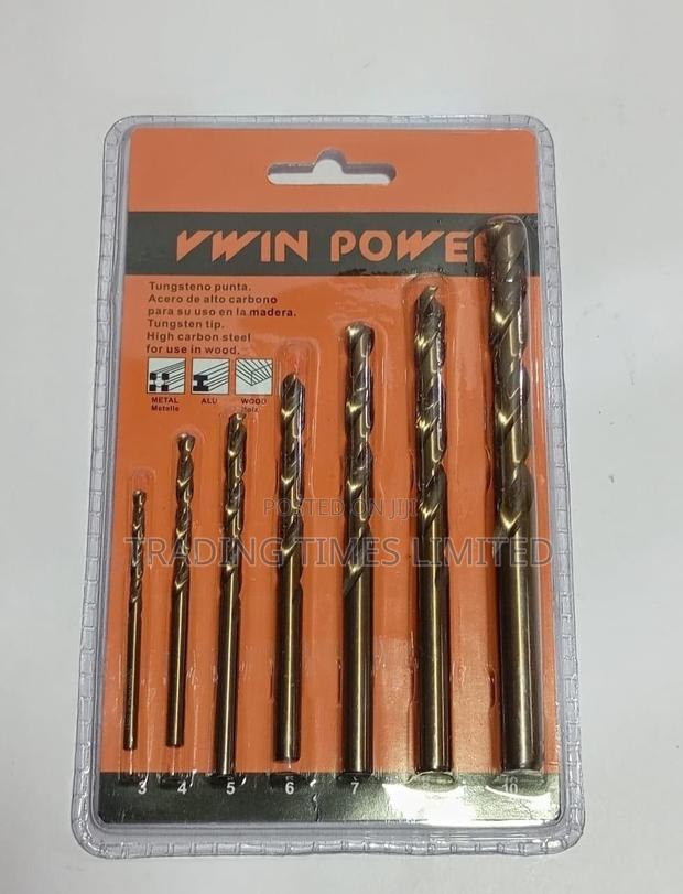 7 PCS Carbon 5 Steel Bit Set