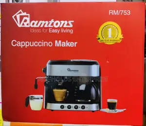 Multi-Function Ramtons Cappuccino/ Coffee Maker Machine Rm753
