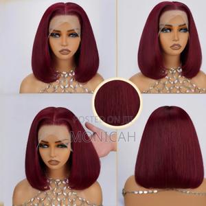 Maroon 99j Bob Wig - thumbnail 2