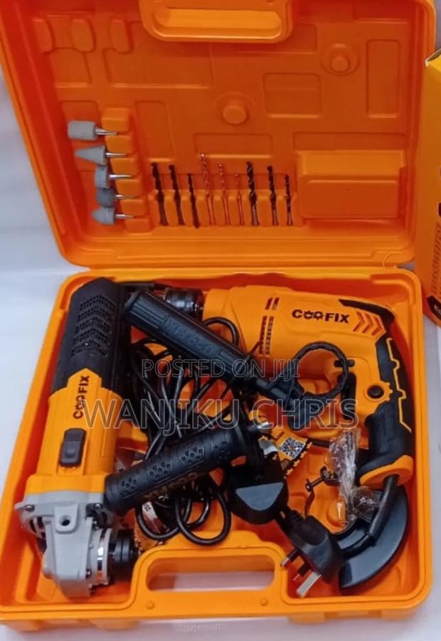 Coofix Angle Grinder and Drill Combo - main view