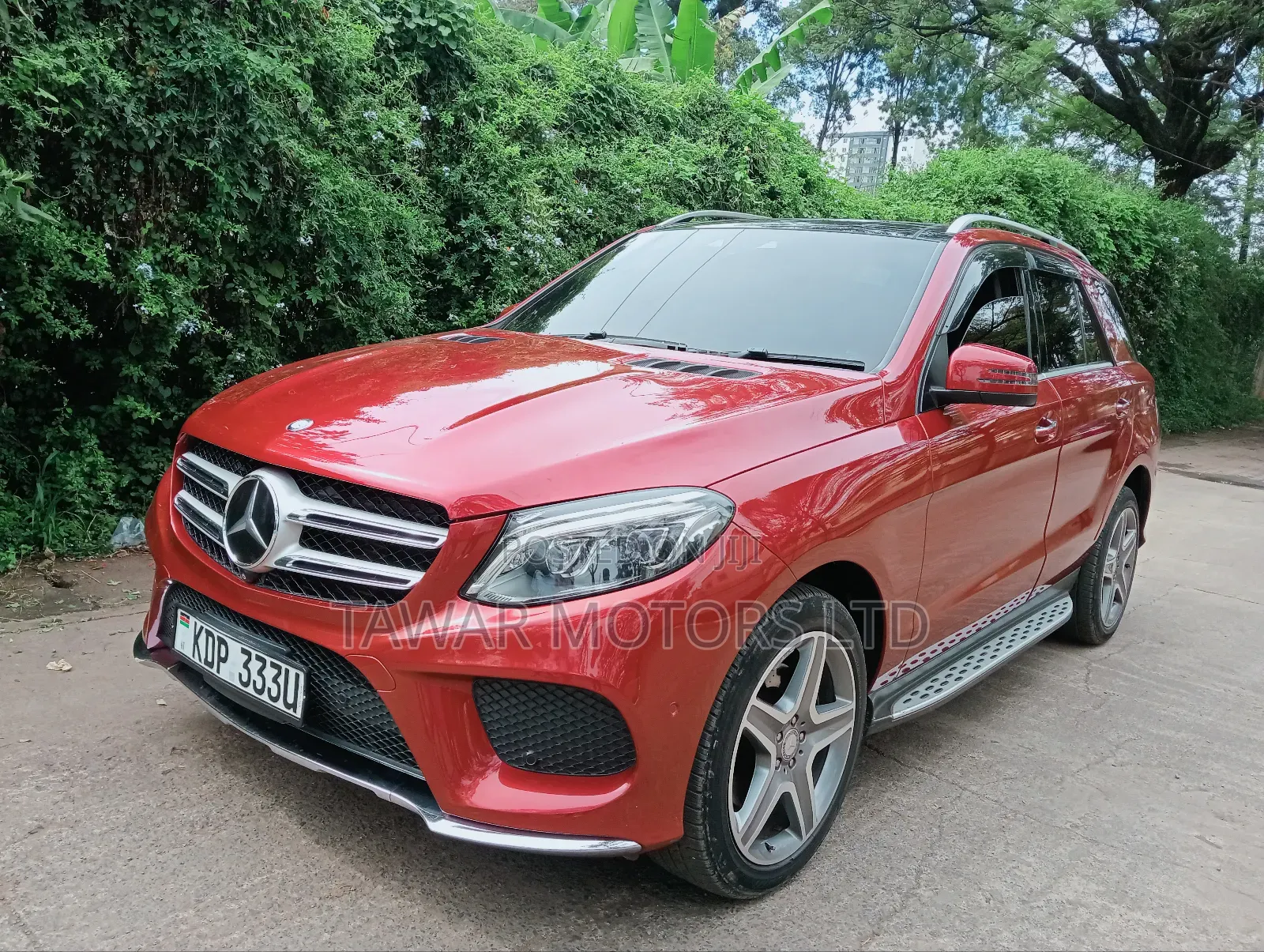 Mercedes-Benz GLE-Class 2016 Red