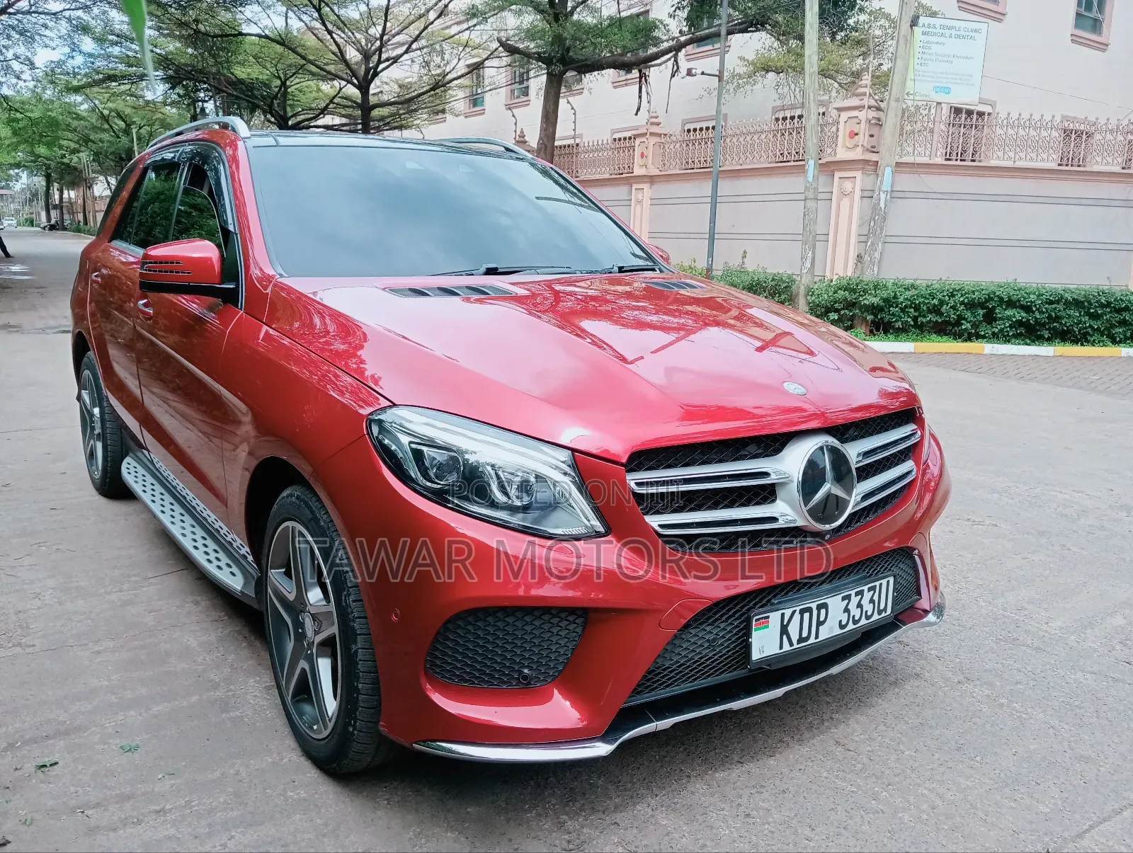 Mercedes-Benz GLE-Class 2016 Red
