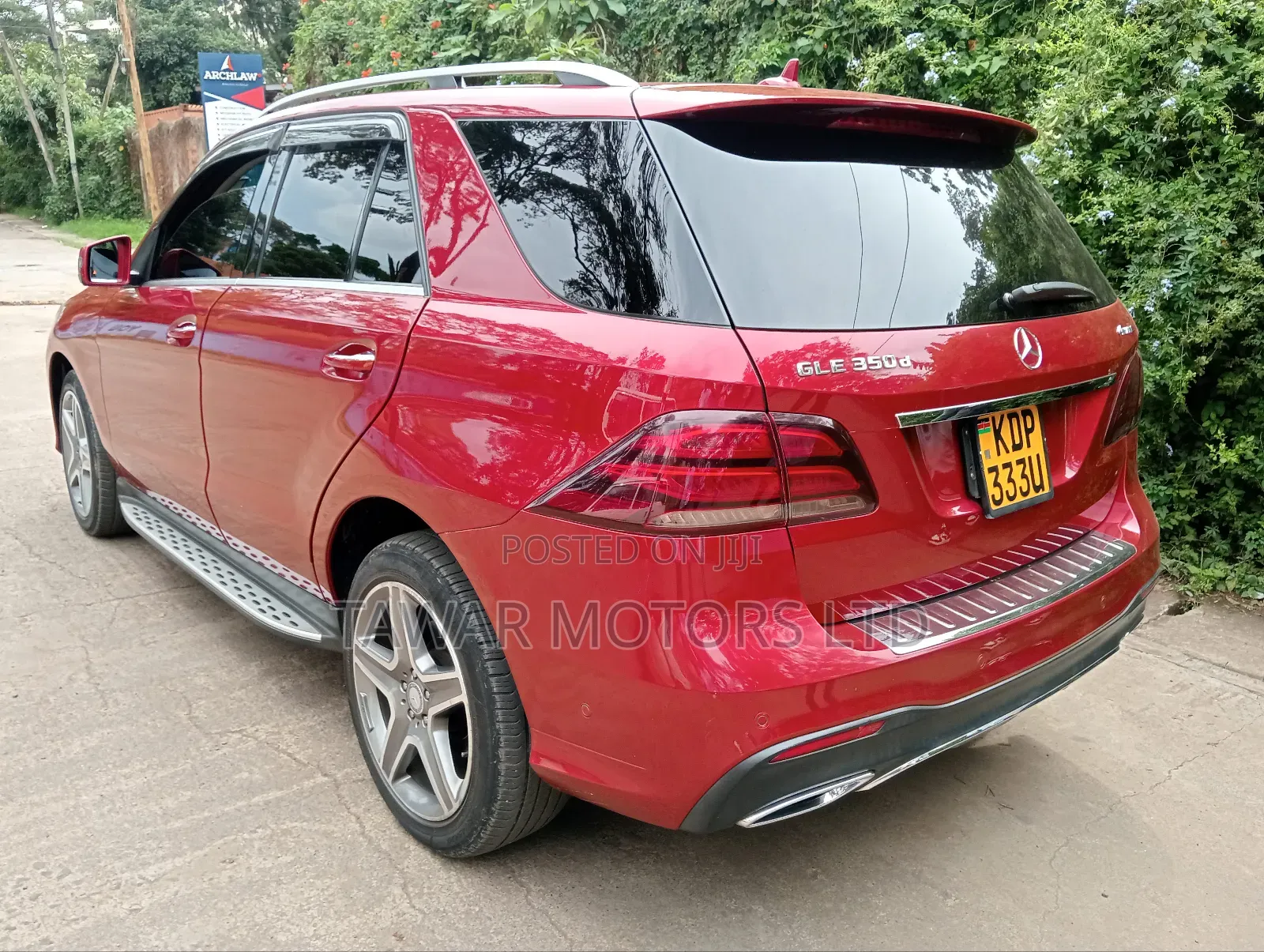 Mercedes-Benz GLE-Class 2016 Red