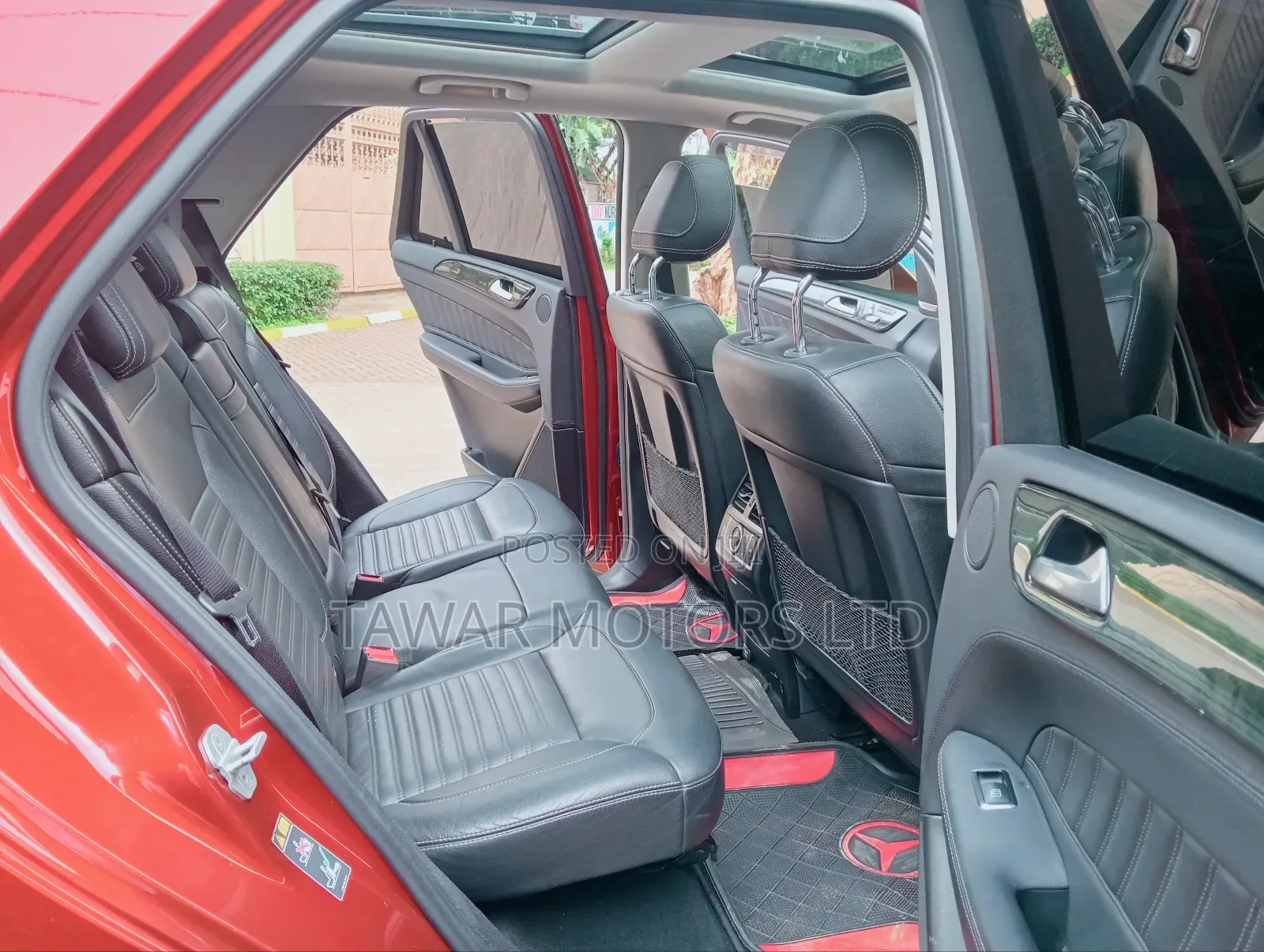 Mercedes-Benz GLE-Class 2016 Red