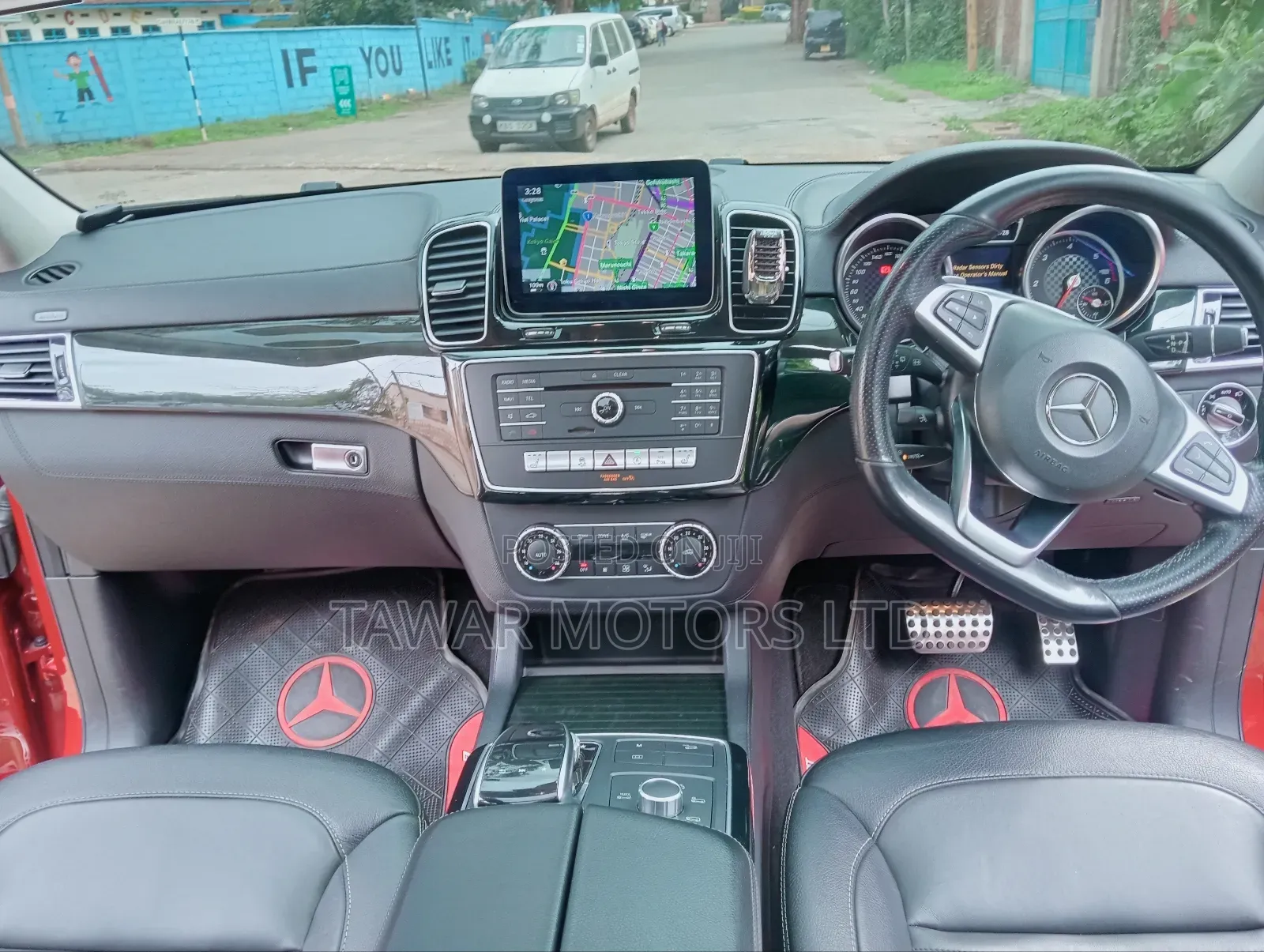Mercedes-Benz GLE-Class 2016 Red
