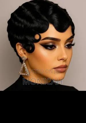 Styled Pixie Wig