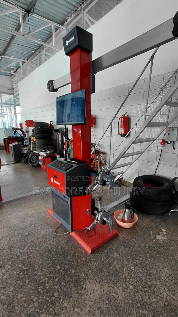 Commercial 3d Big Wheel Alignment Machine System. - thumbnail 2