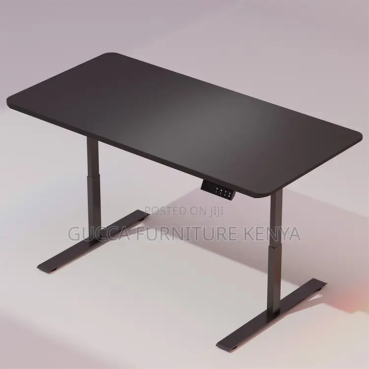 1200mm White Motorized Electric Office Desk