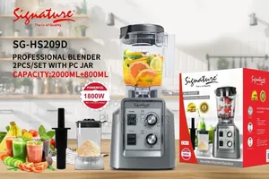 Signature (1800w)
 Commercial Blender With 2.0 LTR + 800 Ml Jars