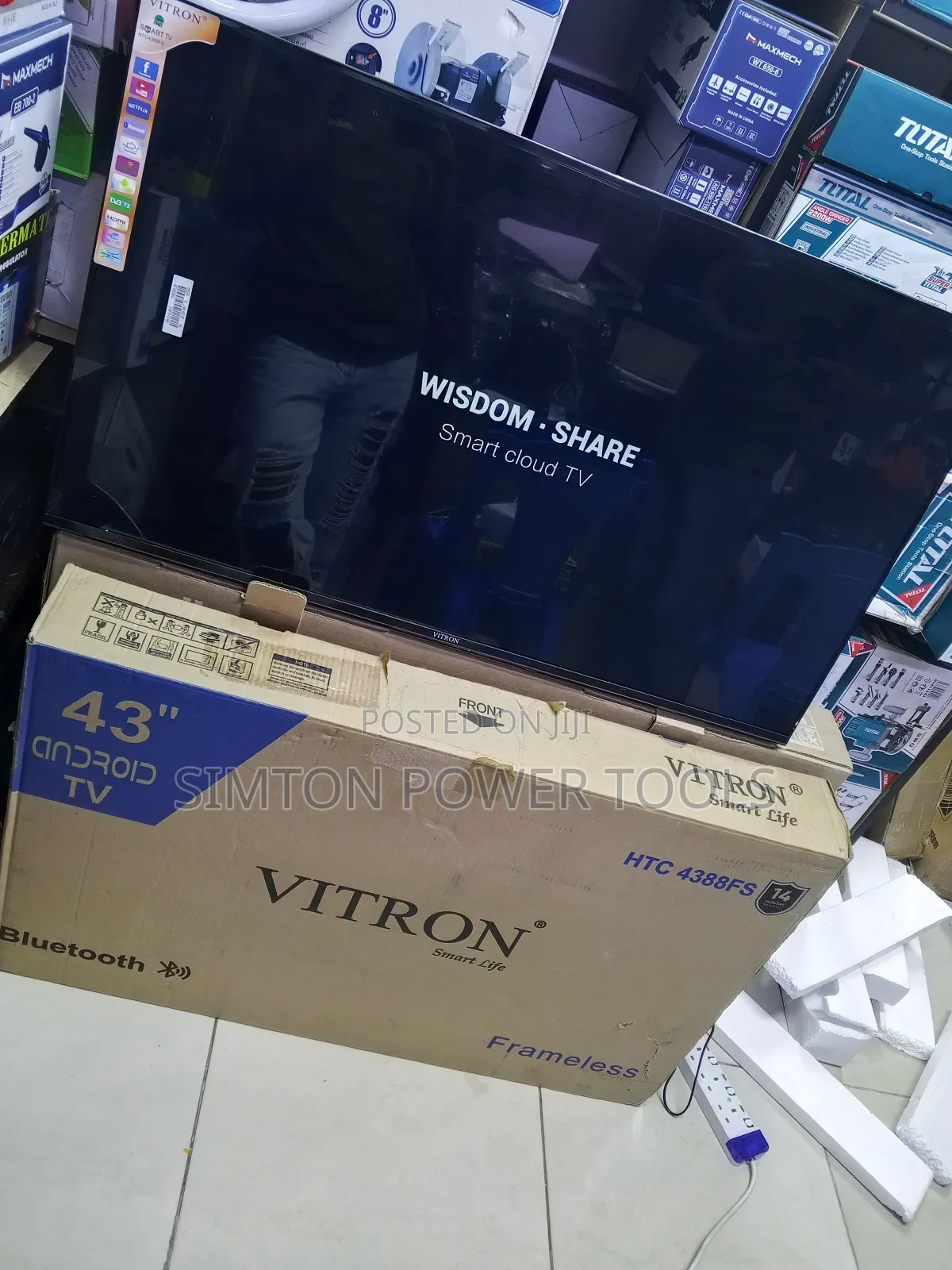43" Frameless Vitron Tv