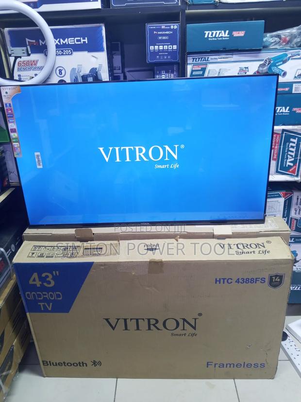 Frameless 43-Inch Vitron Smart Tv - main view
