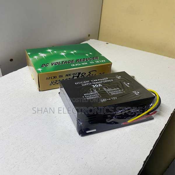 High-Strength Step-Down Voltage Transformer 24v to 12v 30a Dc-Dc - main view