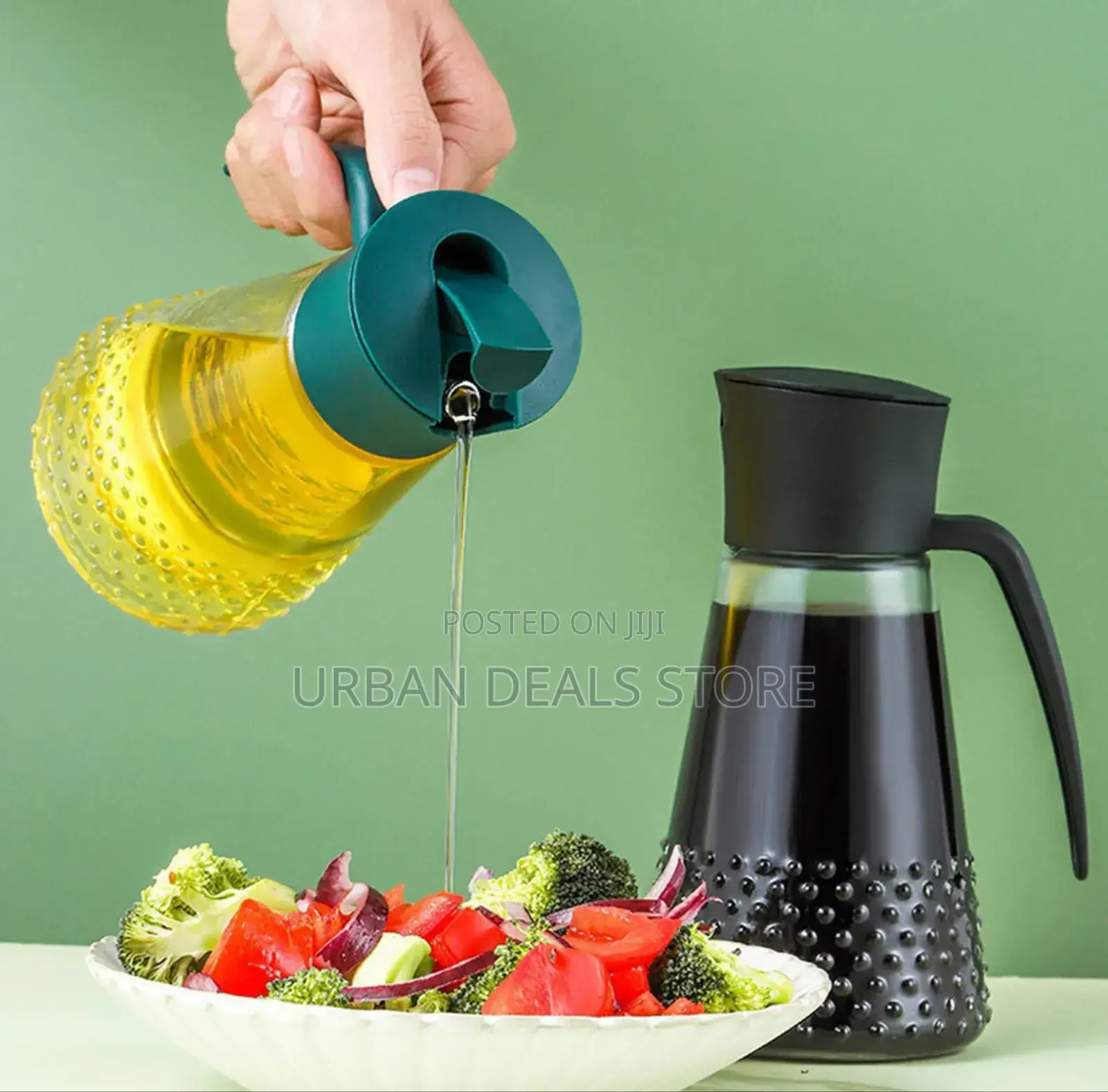 Oil Jar 
Black Green Available