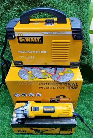 Dewalt Grinder "4",500amps Welding Machine 3 Discs Combo/Welding Combo