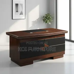 Office Desk; 1200mm Mahogany Executive Desk