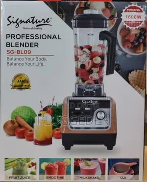 Signature 1600w (Sg-Bl-09) 
Commercial Blender With 2.0 LTR Jar