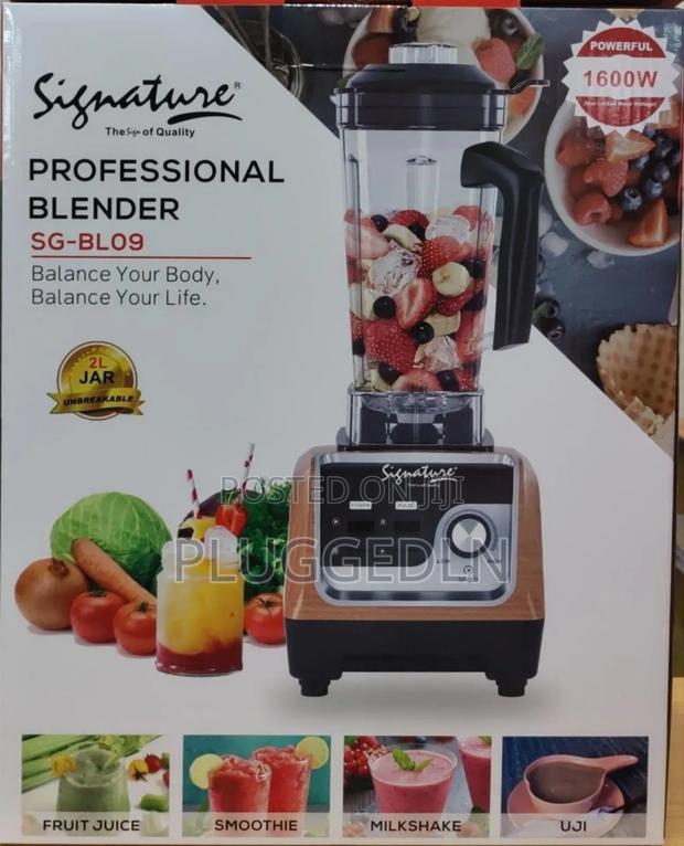 Signature 1600w (Sg-Bl-09)
Commercial Blender With 2.0 LTR Jar