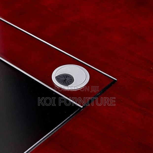 Office Desk; 1200mm Mahogany Executive Desk - thumbnail 6