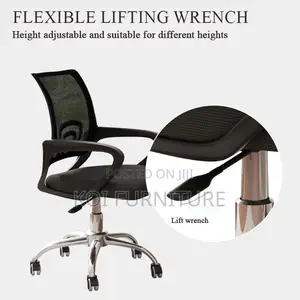 Office Chairs; Mesh Fabric Swivel Chair