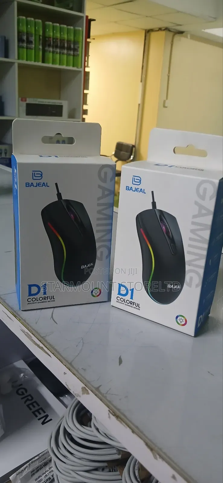Bajeal D1 Colorful Ledlight Gaming Mouse