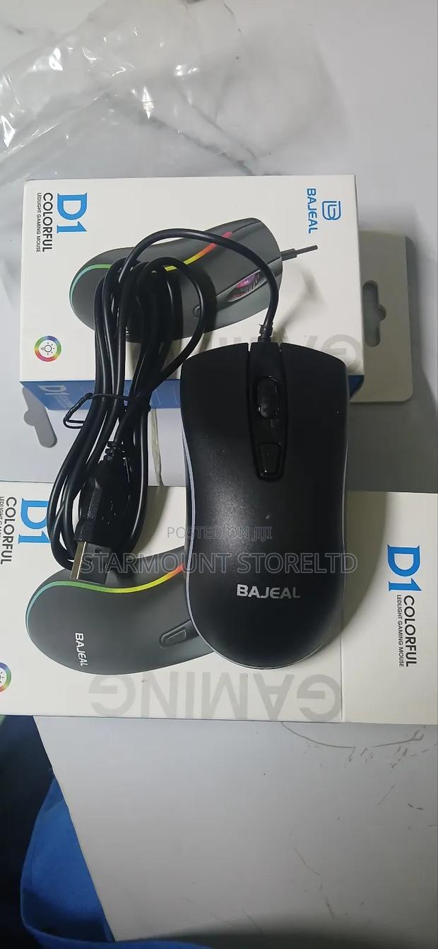 Bajeal D1 Colorful Ledlight Gaming Mouse - thumbnail 2