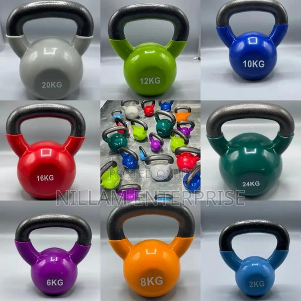 Vinyl-Coated Kettlebells*