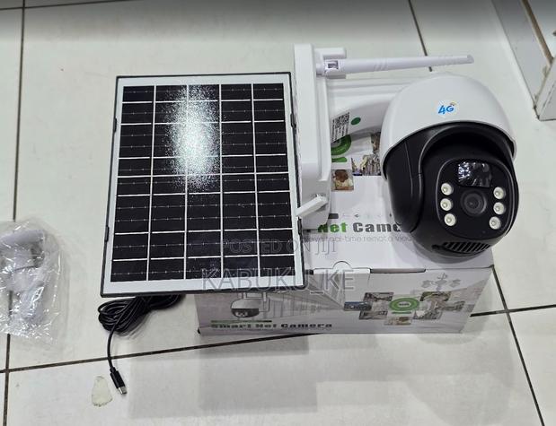 4g V380 Single Lens Solar Camera With Simcard Slot
