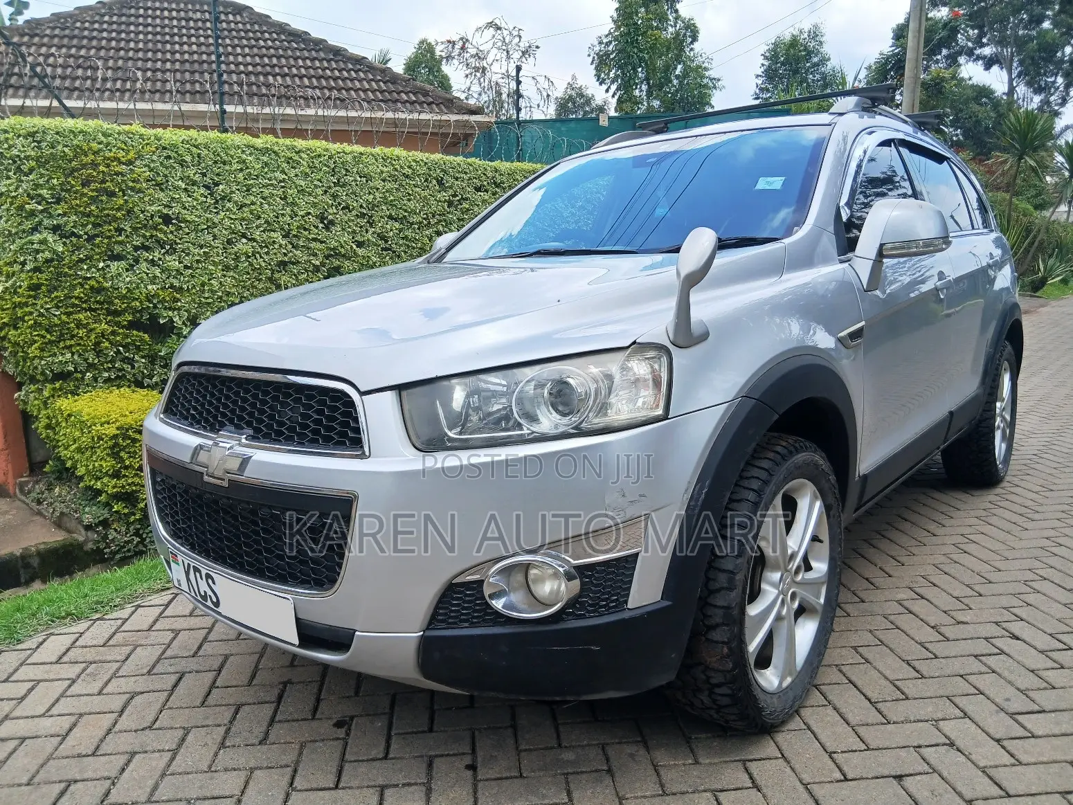 Chevrolet Captiva 2013 Silver