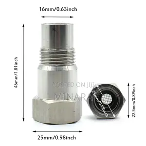 1 Pc, Oxygen Sensor Spacer, 02 Adapter, M18x1.5mm