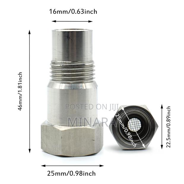 1 Pc, Oxygen Sensor Spacer, 02 Adapter, M18x1.5mm - thumbnail 2