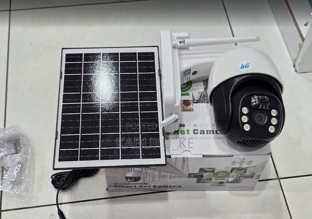 V380 Solar Simcard Outdoor Wireless Cctv Ptz Camera With Audio