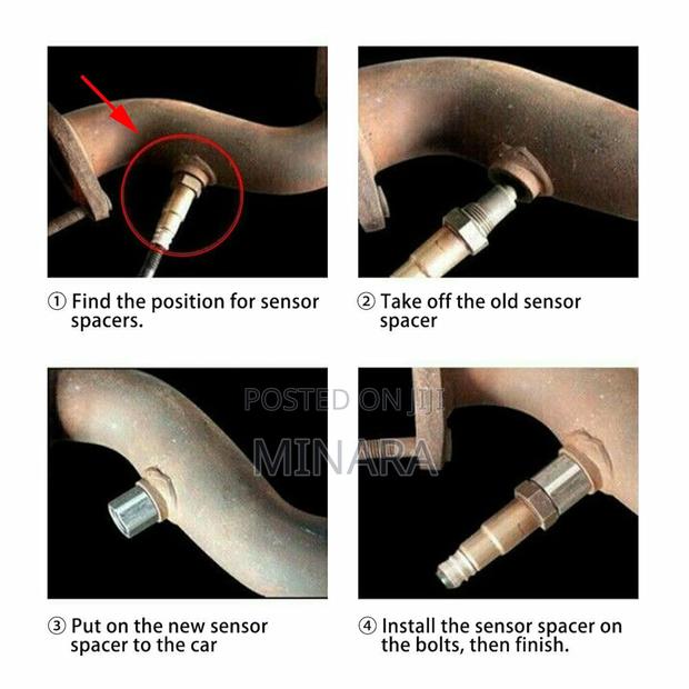 1 Pc, Oxygen Sensor Spacer, 02 Adapter, M18x1.5mm - thumbnail 3