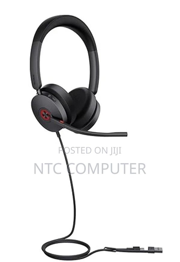 Yealink - Uh46 Dual Teams Usb-C/a-Corded Usb Headset