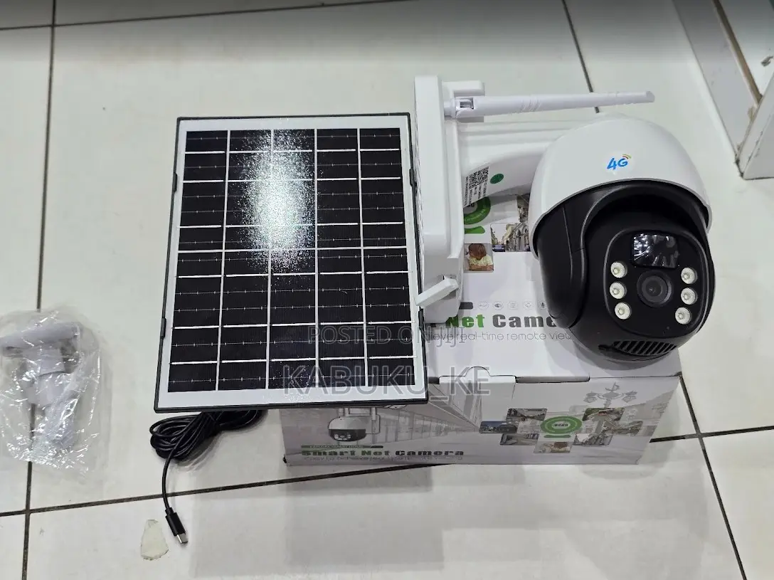 4g Solar Powered Ptz Solar Camera V380 Outdoor
