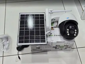 4g Solar Powered Ptz Solar Camera V380 Outdoor