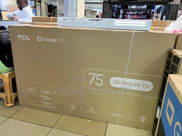 TCL 75′′ Premium Qd-Miniled Uhd Google Tv 144hz Dolby Vision Dolby