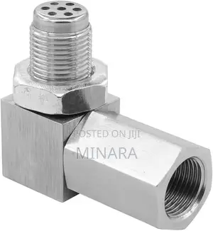 1 Pc, 90 Degree Angled Oxygen Sensor Spacer, 02 Adapter,Cat Converter