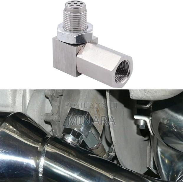 1 Pc, 90 Degree Angled Oxygen Sensor Spacer, 02 Adapter,Cat Converter - thumbnail 4