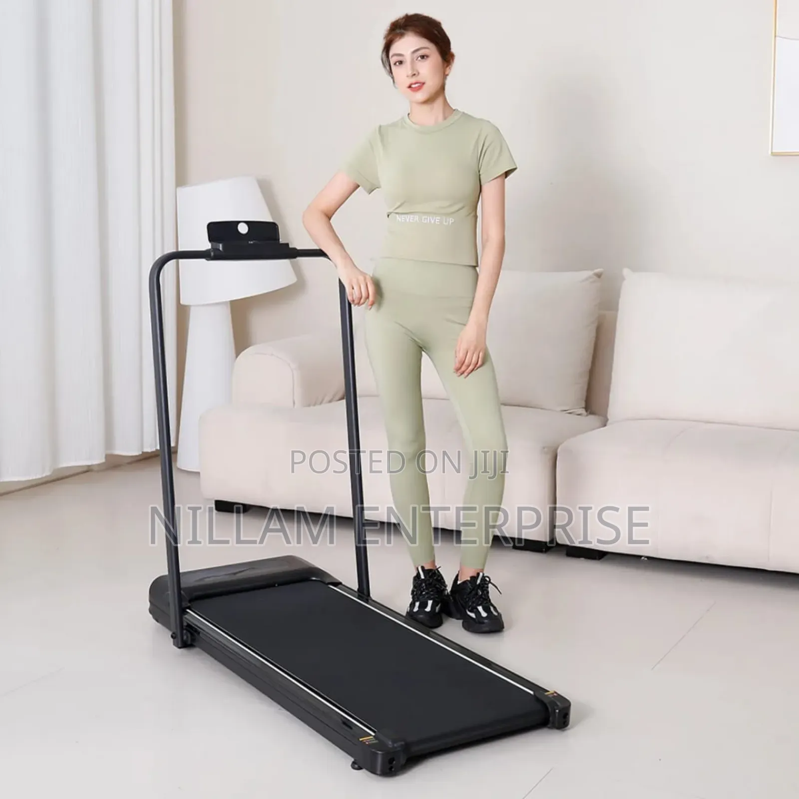 Foldable Electric Treadmill – Home Use*