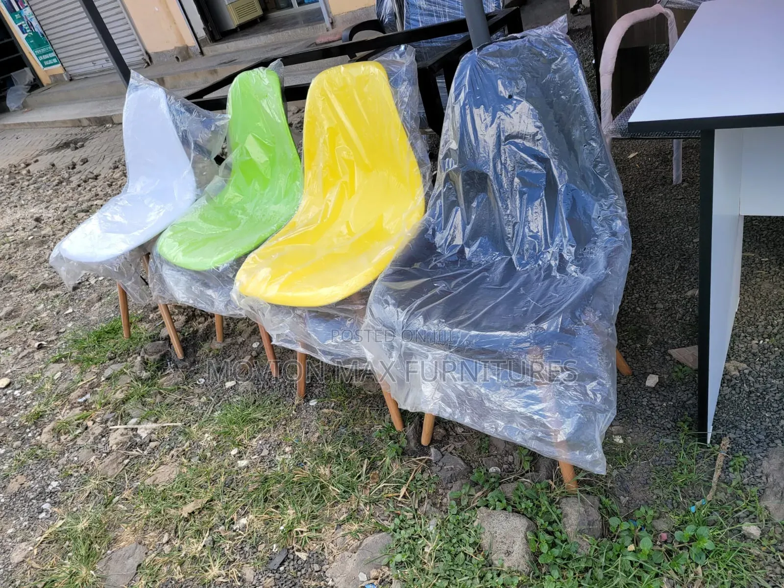 Plastic Eames Chairs